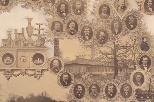 Fragment tableau fotograficznego.