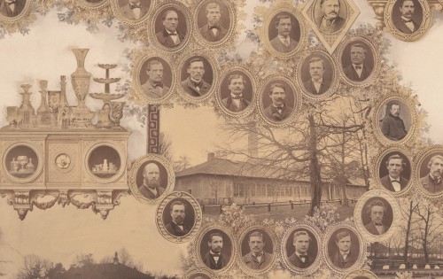 Fragment tableau fotograficznego.